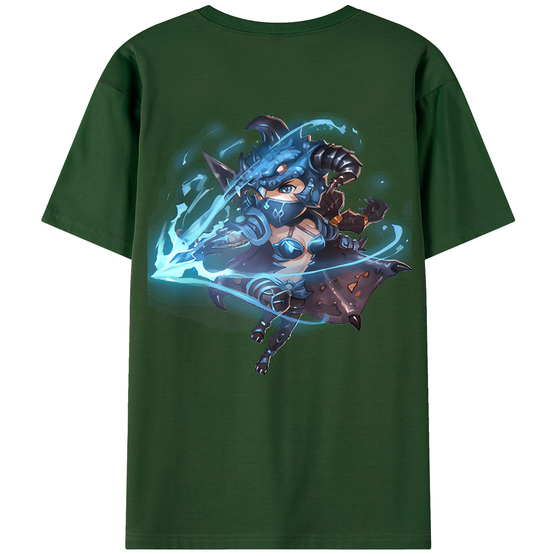 リーグ・オブ・レジェンド League of Legends LOL 綿100％半袖Tシャツ（背面プリント）